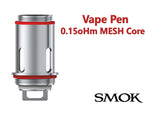 Revitalise your SMOK Vape Pen 22 e cig with one of these high-performance Strip or Mesh coils. By replacing the traditional coil wire with either a Strip or Mesh of Kanthal, these new coil formats vastly outperform thin wire. Along with superior flavour and cloud performance, these Vape Pen 22 Strip or Mesh coils also last longer than traditional wire coil heads.