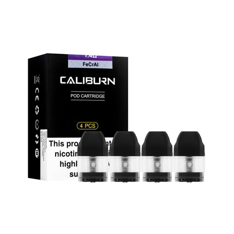 The Uwell Caliburn pods have been designed for use with the Uwell Caliburn kit and Koko Pod Kit only. These refillable liquids pods have a 2ml capacity and have been designed for mouth to lung vaping.